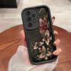 Lily Flower Pattern Phone Case Suitable for Samsung for Galaxy S26 S25 S24 S23 S22 S20 FE Ultra Plus 5G Anti Drop Back Cover