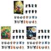 Christmas Countdown Calendar With Blue Dragon Acrylic Pendant For Holiday Gifting And Celebrations