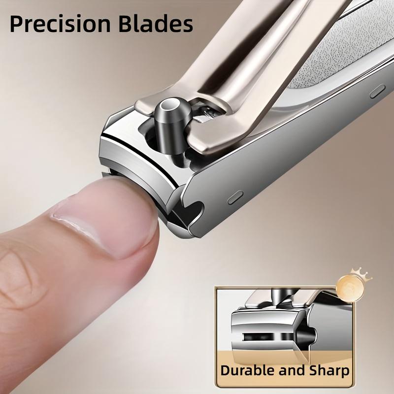 Xiaomi 10pcs Professional Nail Care Set with Anti-Splash Features Nail Clipper File And Ear Spoon Tools Comes in a Foldable Leather
