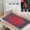 4 Heated Areas Camping Chair Heated Mat USB/Type-C Electric Blanket 3 Speed Adjustable Smart Temperature Control Warm Pads