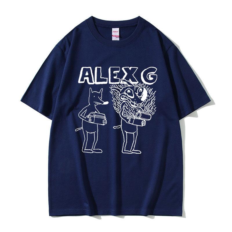 

Singer Alex G Print T-shirt Male Summer Casual Tees Short Sleeve Men Women Fashion Funny Fashion Tshirt Unisex Vintage T Shirt 3XL