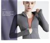 Women's Tracksuit Jacket Slim Fit Long Sleeved Fitness Coat Yoga Tops with Thumb Holes Gym Jacket Workout Sweatshirts