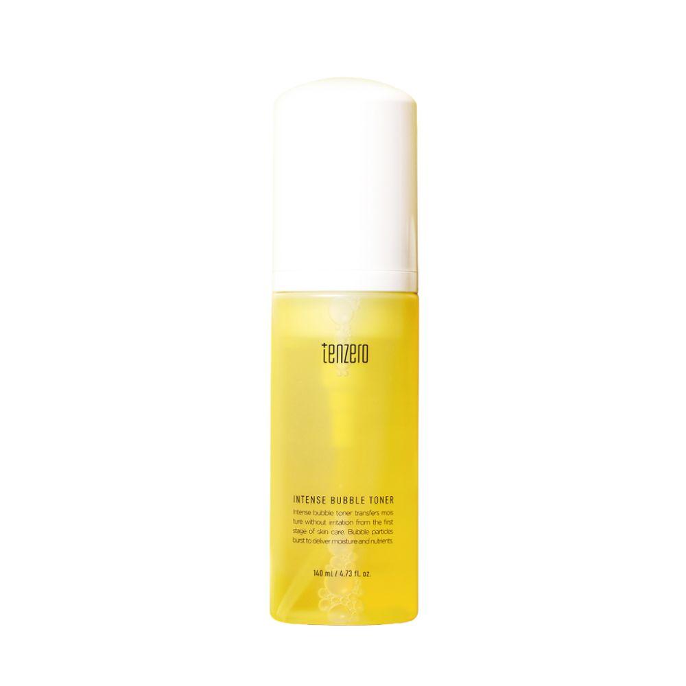 TENZERO Intense Bubble Toner 140ml with Fine Micro-Foam Matrix for Deep Hydration Shield and Skin Calming Care