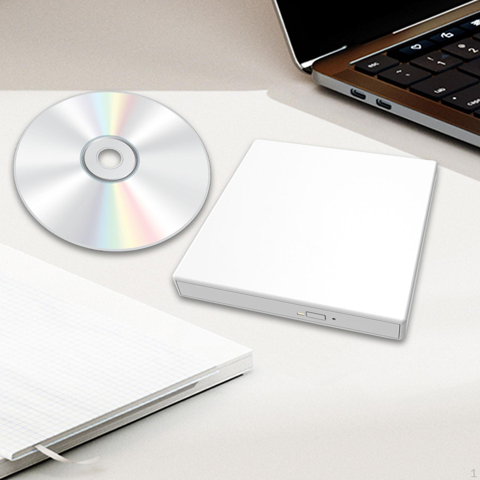 

Внешний CD DVD-привод проигрыватель CD24x DVD16x Легкая установка тонкого диска для ноутбука