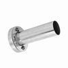 Car Adjustable Removable Round Head Exhaust Muffler Silencer Car Modification (4in)