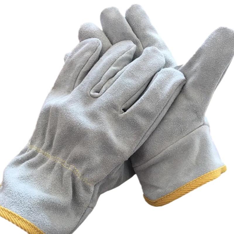 Cowhide High-Temperature Welding Gloves