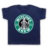 Witches Brew Potion Halloween Star Coffee Parody Funny Kids Childs T-Shirt