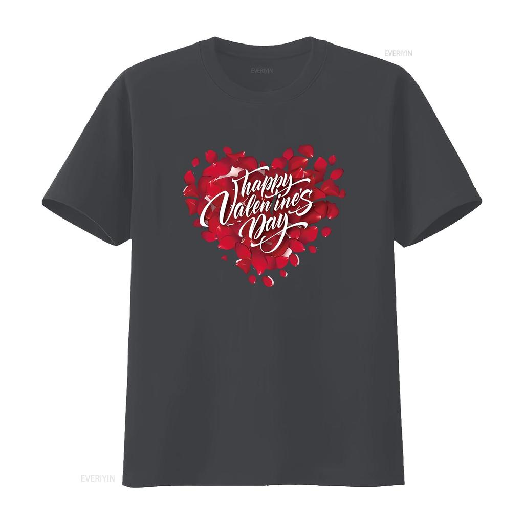 Valentines Day On Rose Petalsmed Heart Able Retro Men S T Shirt with Fun S for Parties and Holidays Black 2X Large Vintage