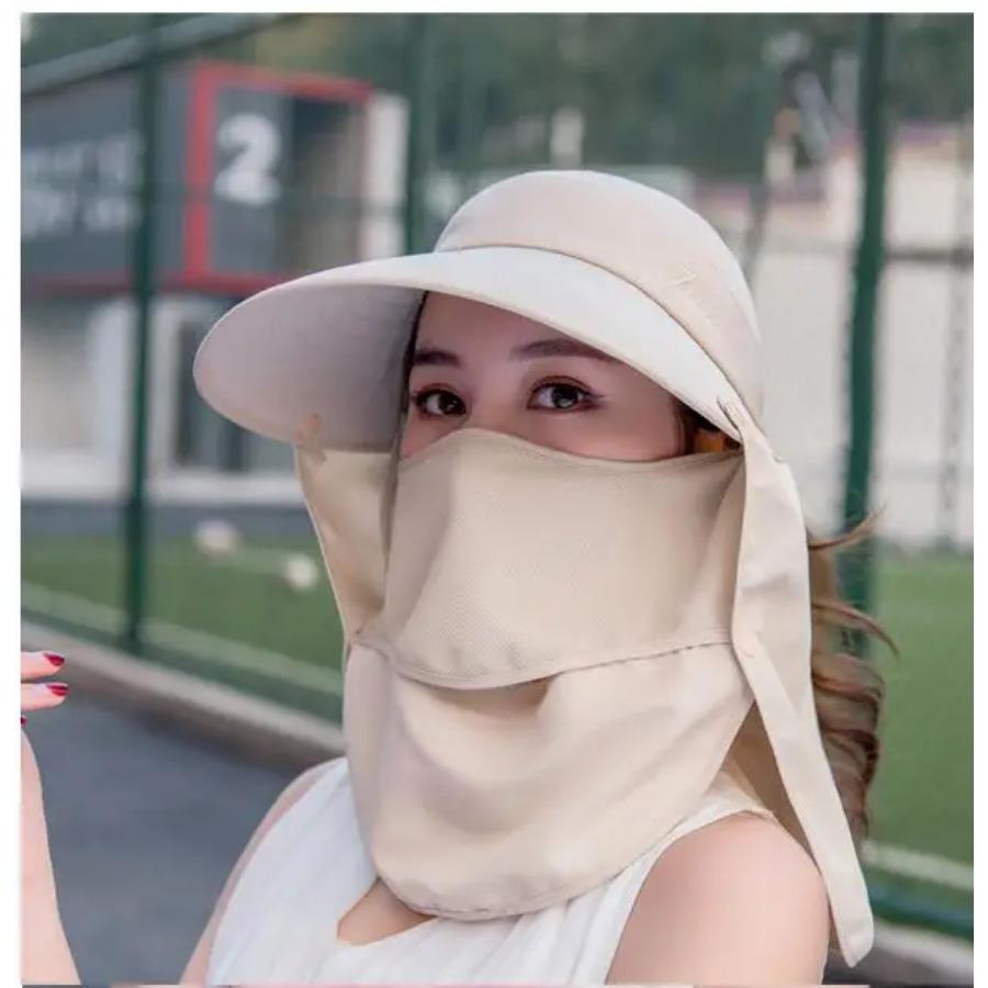 COKK Summer Hats For Women Sun Hat With Breathable Suncreen Outdoor Bicycling Beach Cap Visor Wide Brim Sunhat Female New