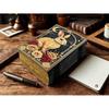 Rabbit Grimoire Leather Journal Notebook Journal for Women, Handmade Vintage Grimoire Spell Book of Shadows, Witch Notebook
