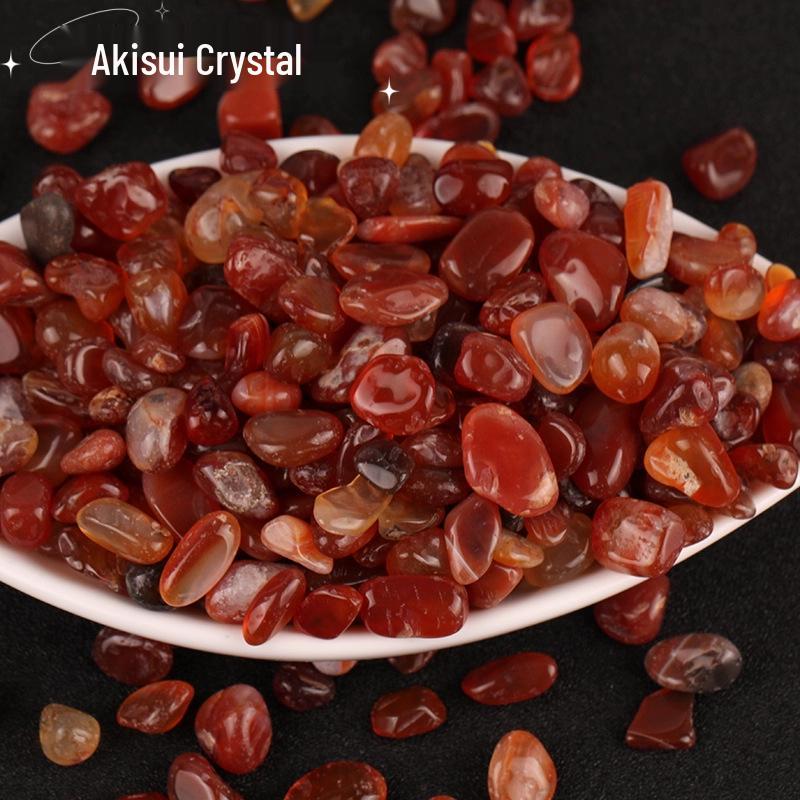 Natural Southern Red Agate Gravel for Fish Tanks and Potted Plants