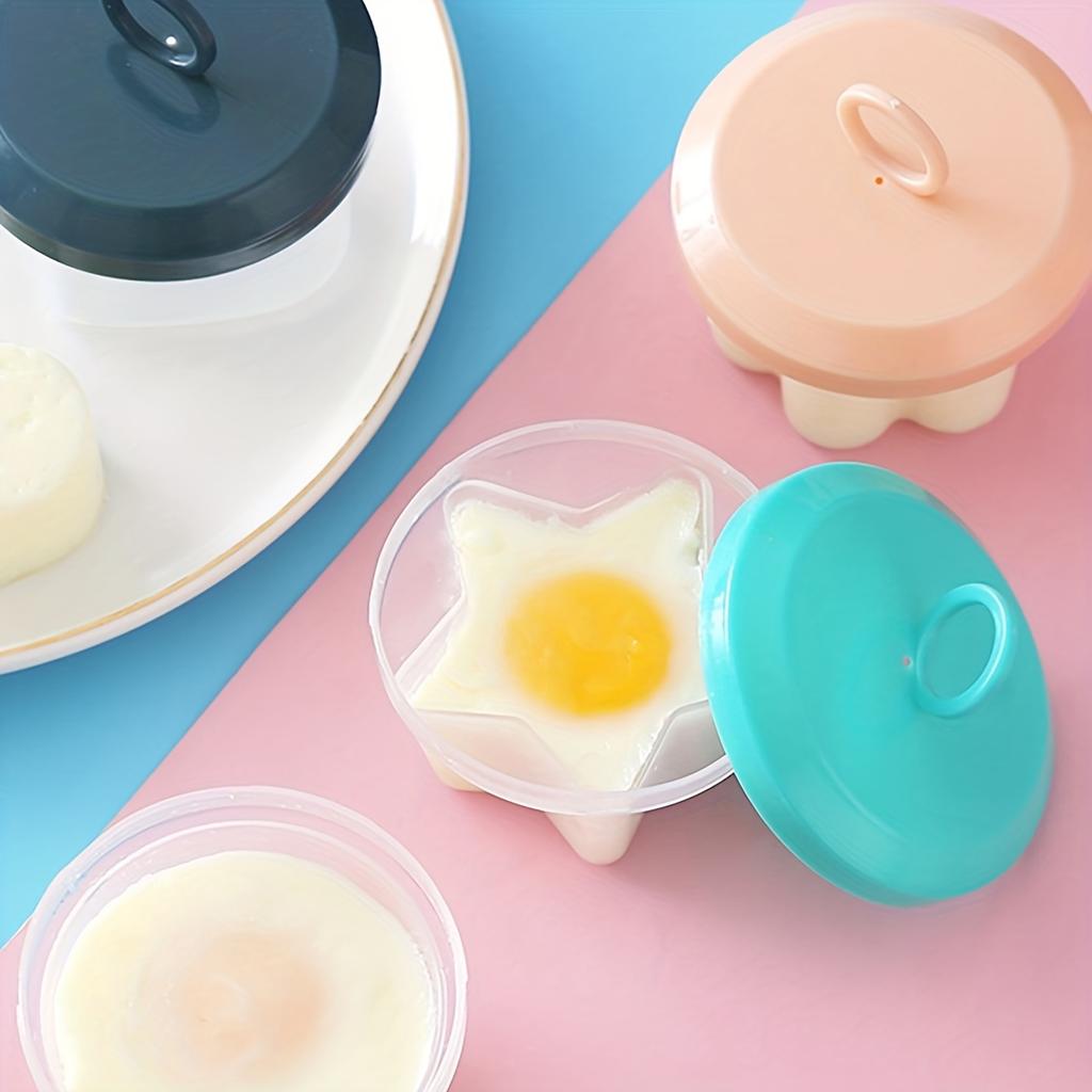 4pcs - Love Egg Steamer Mold High Temperature Resistant Egg Steamer