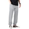 Men's Long Pants, Elastic Waist Drawstring, Lightweight, Slim Fit, With Pockets, Comfortable And Breathable Linen Long Pants
