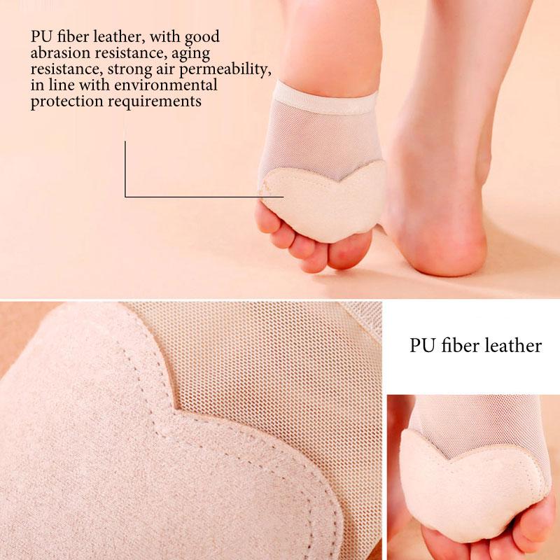 1 Pereche Paduri pentru Degete Dans Balet, Pantofi de Practică Dans, Thonguri pentru Picioare, Labuțe de Dans Talpă, Paduri Metatarsiene, Pernuțe pentru Bătăturile de pe Talpă