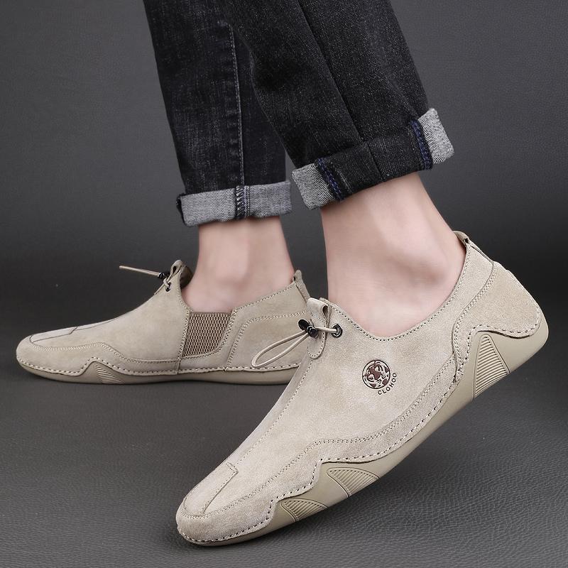 New Arrival Leather Casual Shoes Men 2025 Hot Sale Male Comfortable Driving Shoe Breathable Classic Men's Shoes Loafers