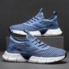 Summer Men's New Breathable Single-mesh Sneakers Soft-soled Running Shoes, Teenagers' Real Popcorn Trendy Shoes Cold Sticky Process