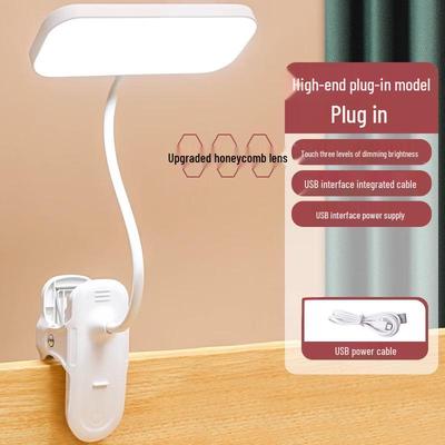 Oeny Clip-on Desk Lamp with 3 Color Modes and Stepless Dimming