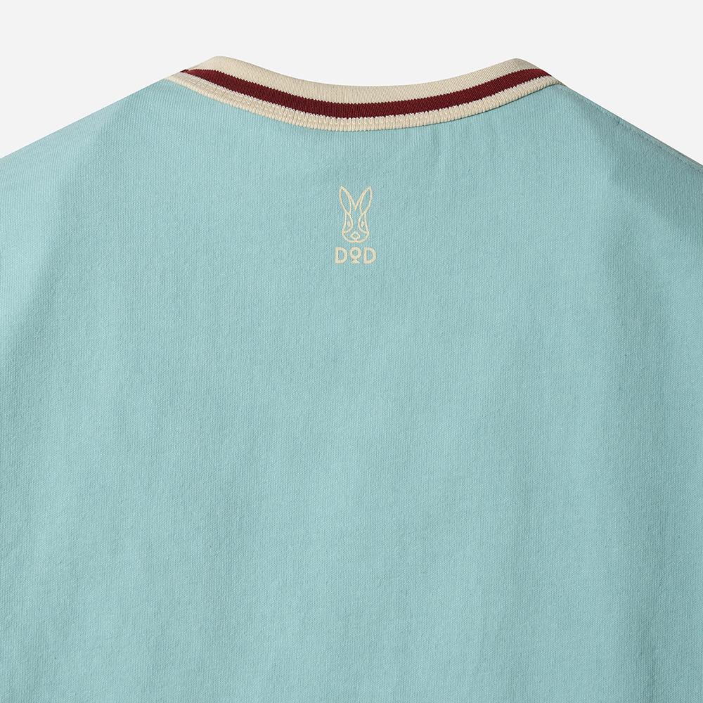 DOD Crazy Ring Neck Short Sleeve T-Shirt (L.Skyblue)