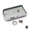HTTMT MT216-052- Chrome Skull Rear Brake Pedal Cover for Harley Davidson Softail Dyna-Electra Glide