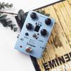 Multi Effect Electric Guitar Pedal Looper Electric Guitar Effect Pedal with LED Lights for Stage and Studio Use