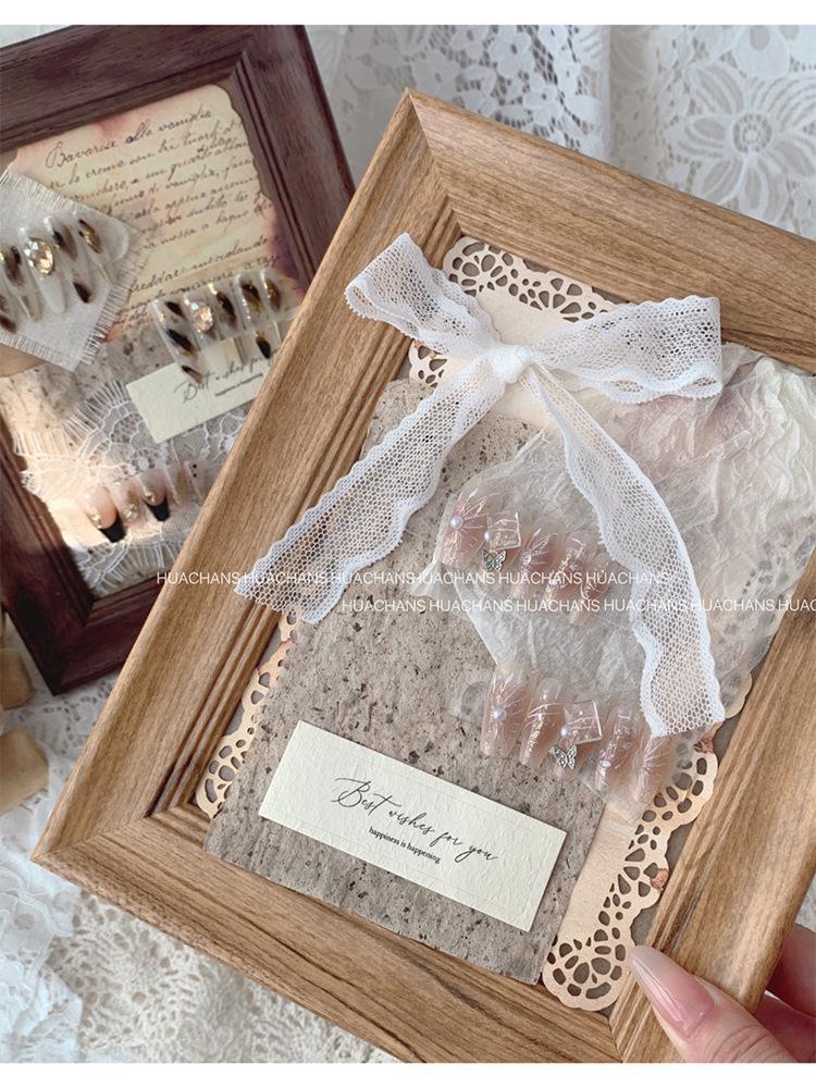 7-Inch DIY Nail Art Display Frame & Journal Stand