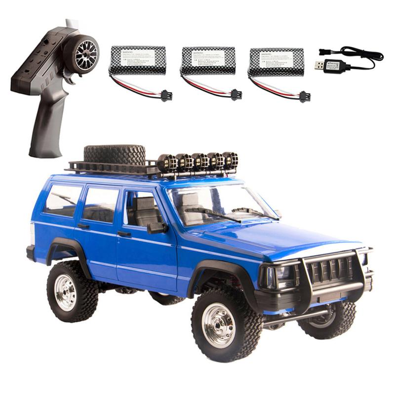 Mn78 1/12 2.4g Maßstabsgetreues Cherokee Ferngesteuertes Auto Allradantrieb Kletterwagen RC Spielzeug für Jungen