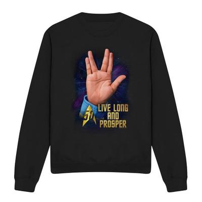 STAR TREK Unisex Adult LLAP 50 Sweatshirt