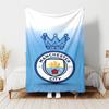 1pc Blanket - Manchester City Football Club Print Design, Lightweight Blanket for Sofa, Bed- Soft &Warm, Gift for All Seasons