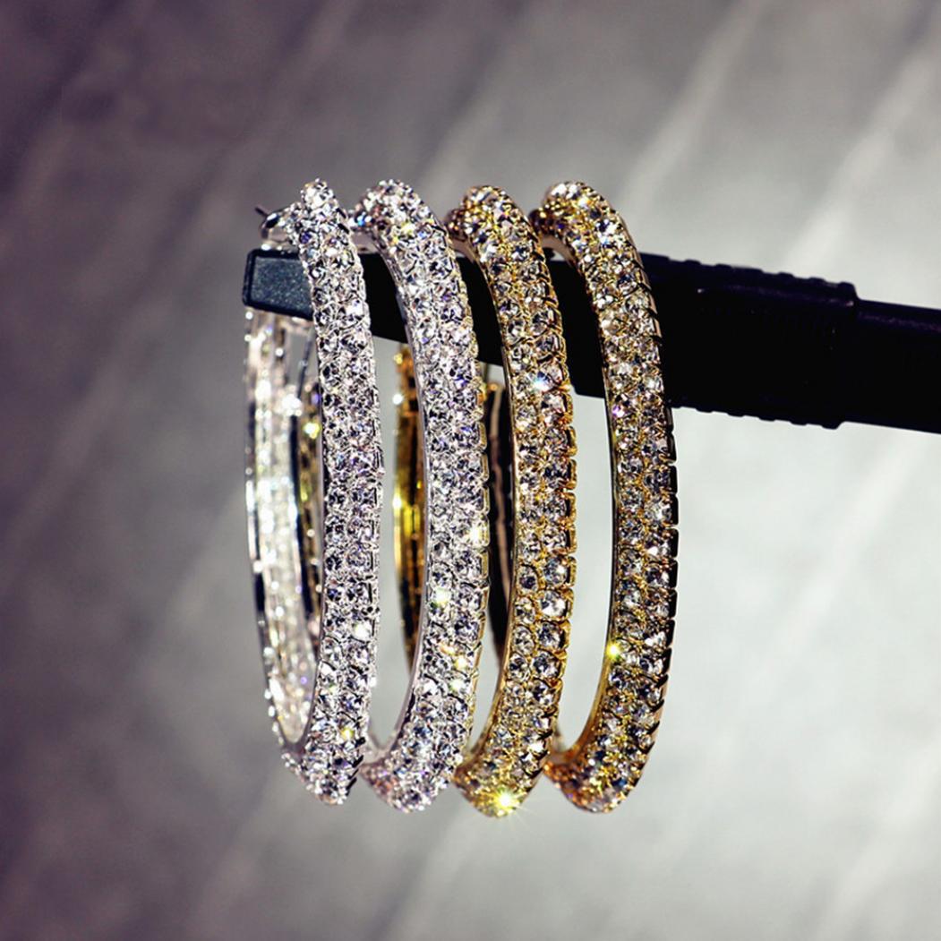 

Miss Sugar Модные женские ювелирные изделия с кристаллами и камнями в стиле хип-хоп, большие круглые кольца, серьги-кольца