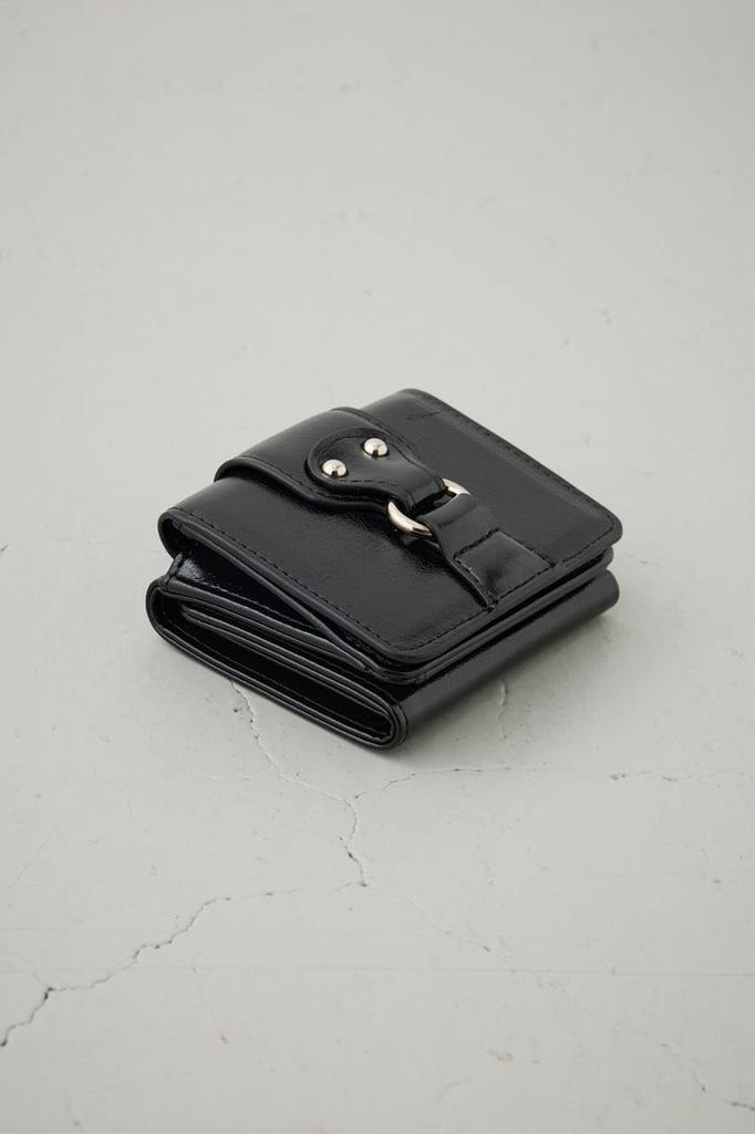 AZUL by Moussy Studded Design Mini Wallet, Women's, 250IAC56-175K, Free Size, Black