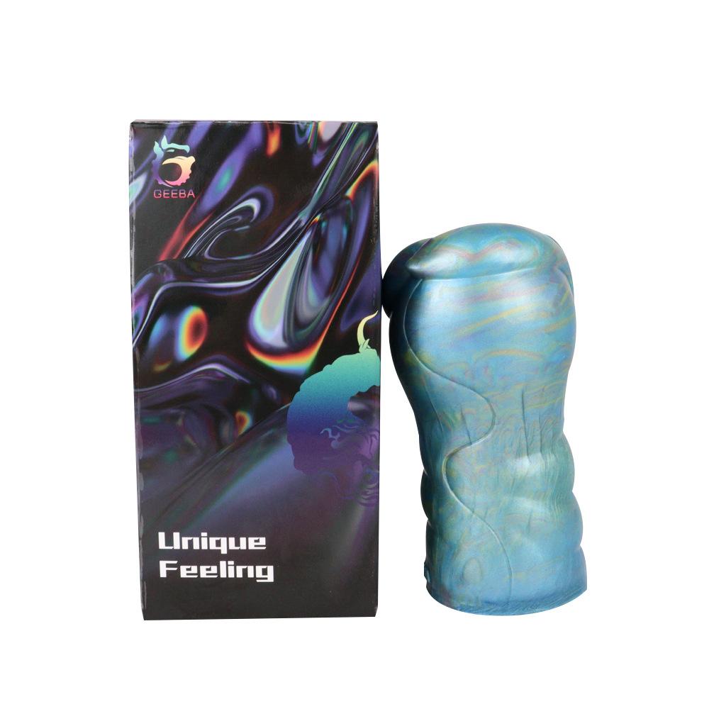 Sexspielzeug für Männer, Silikon-Masturbationsgerät, Penis-Trainer, Masturbationsbecher, Saug-Inverter, Tasche, Vagina, Homosexuell, Anal