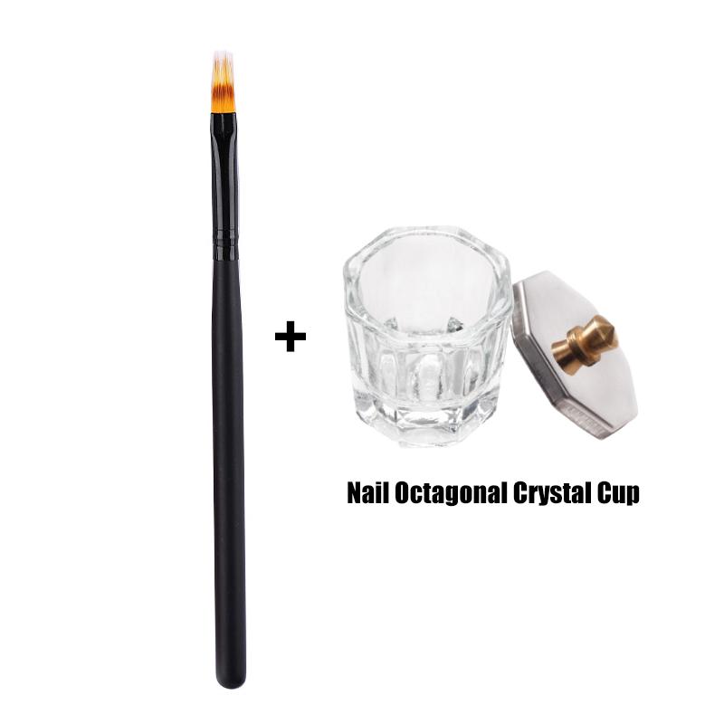 Nail Art Brush Lace Ombre Design Acrylic Nail Gradient Pen DIY UV Gel Painting Drawing Flowers Manicure Salon Tools