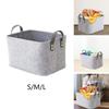 Large Capacity Dirty Clothes Hamper Felt Toys Holder Container Dirty Clothes Bin  for Book