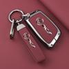 NEW Zinc Alloy Leather Car Key Case Cover Shell for DongFeng AEOLUS 2022 Keyring Keyless Protection Accessories