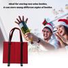 Geantă de tote pentru purtător de vin cu mâner Prevenirea căderii, șampanie, bere, sticlă de băuturi, geantă de ambalare, geantă de mână din pâslă