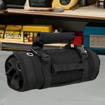 Tool Roll Bag Gifts Portable Oxford Cloth for Electricians Carpenter Plumber