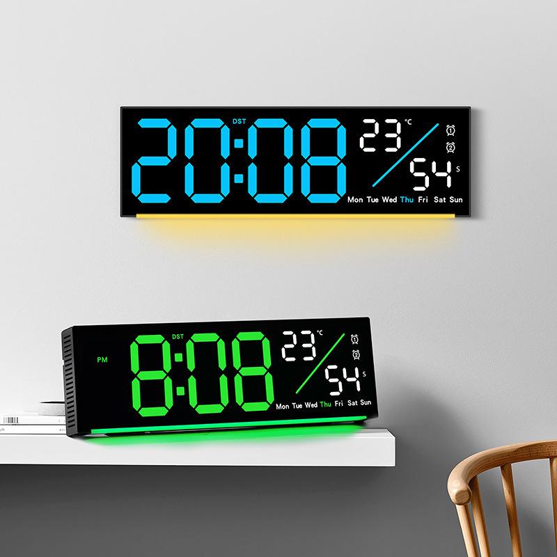 Multifunctional LED Digital Alarm Clock - Stylish Desktop & Living Room Dual Use 5527