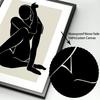 Minimalistické Abstraktní Body Line Figura Citáty Severské plakáty a tisky Nástěnné umění Obraz na plátně Dekor Obrazy do obývacího pokoje