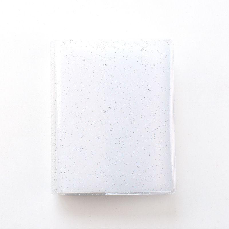 Pockets Photocard 3264 Binder Sleeves Holder Kpop Glitter Photo Album Lomo Card