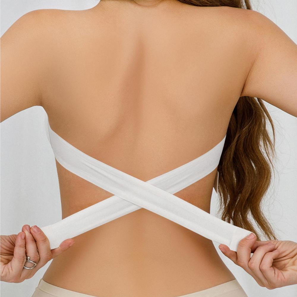 Women's Strapless Bra European Size Seamless Underwear M-XXL