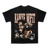Kanye West College Dropout Poster Printed T-shirt Men Women Streetwear Oversized Y2k Casual Loose Short Sleeve Unisex Tee Shirt Female Male Clothing