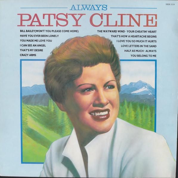 

LP Record PATSY CLINE - Always SHM3219 Hallmark Record 1987 UK Folk Used