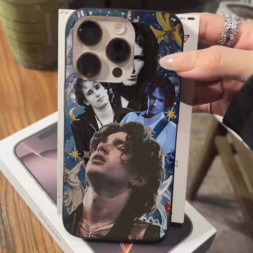 J-Jeff B-Buckley For IPhone 16 15 11 12 13 14 17 Pro Max PLUS Pro Soft Corrugated Silicone Back Phone Case