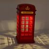 Vintage Night Light,   Retro   Telephone Booth Phone Booth Telephone Booth Night Light   Dimmable Yellow LED Desk Lamp