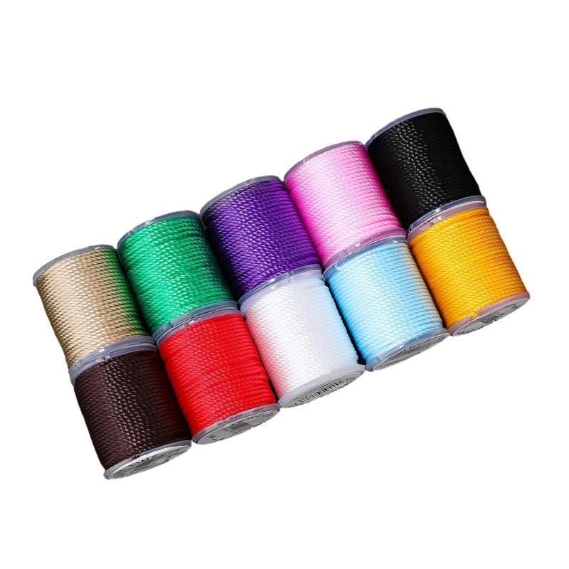 

Colorful Stretchy Beading Thread 10 Rolls Flexible Crystals Jewelry String for Handmade Jewelry Craft and Projects