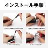 [Fumezu] Keychain Compatibility Suitable for Lexus Metal Round Clasp Brand