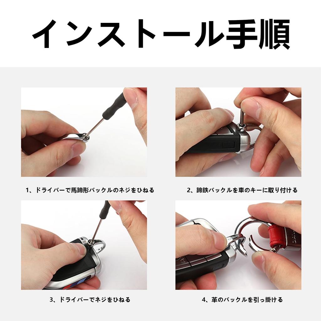 [Fumezu] Keychain Compatibility Suitable for Lexus Metal Round Clasp Brand