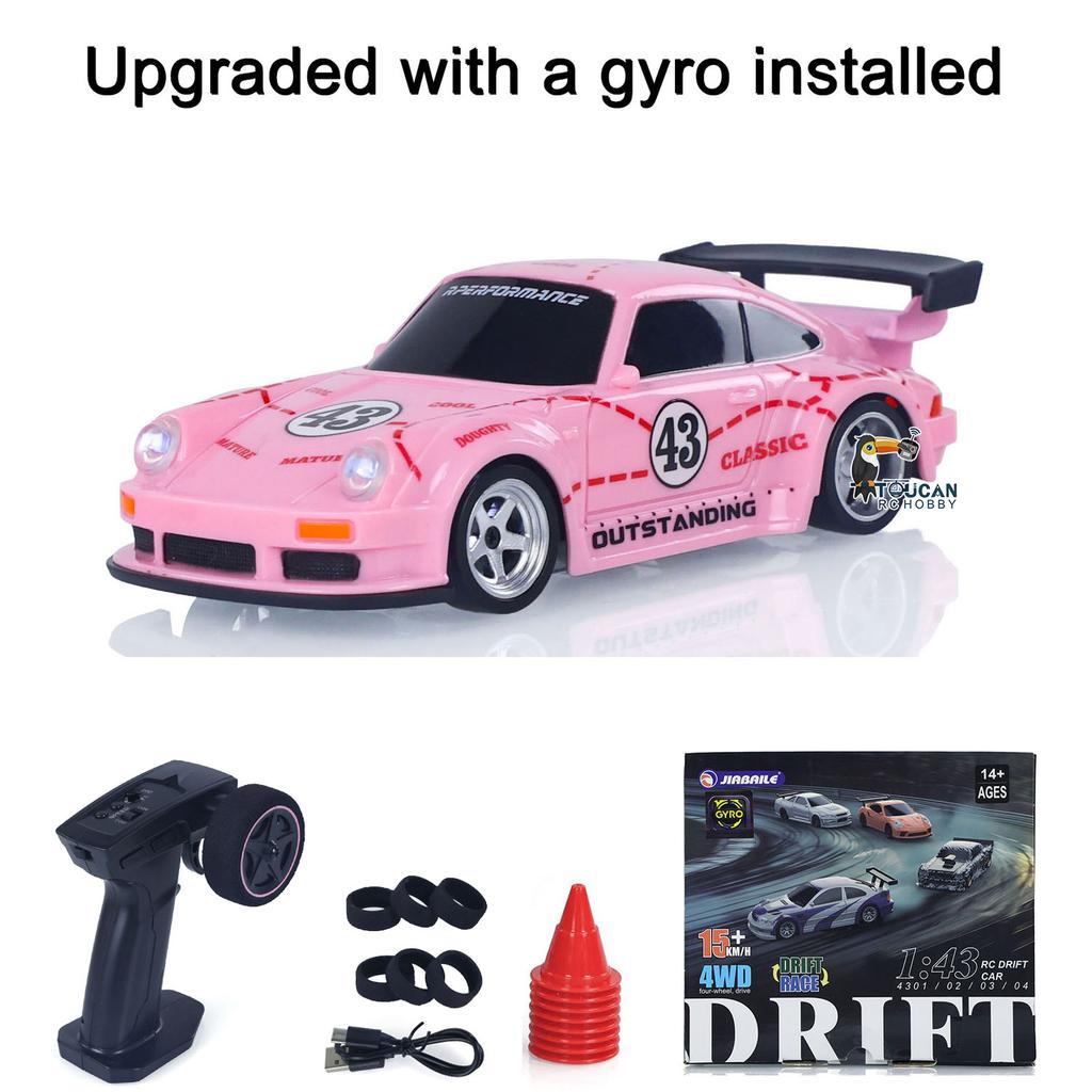 SALE 4WD RTR 1/43 RC Speed Car Four-wheel Drive Radio Control 2.4g Mini Racing Drifting Car Toys High Speed Model Gift for Boys
