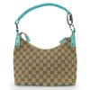 Used GUCCI Shoulder Bag 115002 GG canvas/leather beige Blue Shoulder
