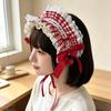 Lolitas Lace Headband Maid Headband Gothic Retro Cosplay Hair Accessories for Womens